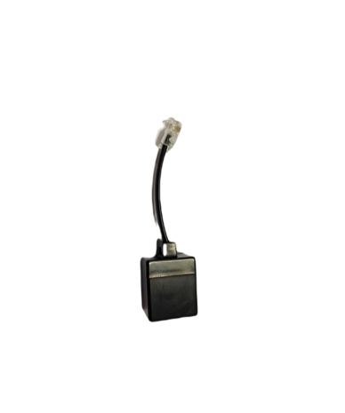 FRITZ!BOX RJ45-RJ11-VERLOOPADAPTER ZWART (ANLG TELEFOON)
